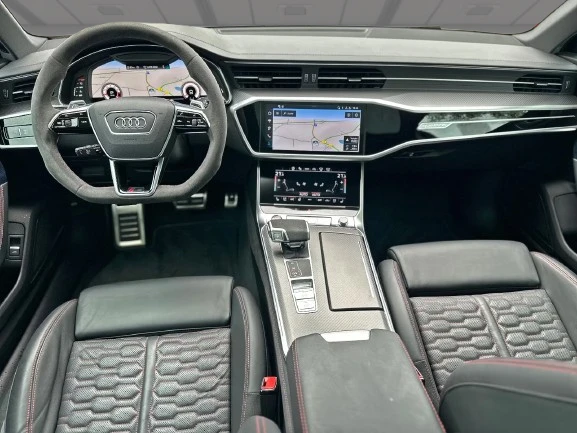 Audi Rs6 Avant Performance Quattro = Black Optic = Гаранция, снимка 11 - Автомобили и джипове - 54970522