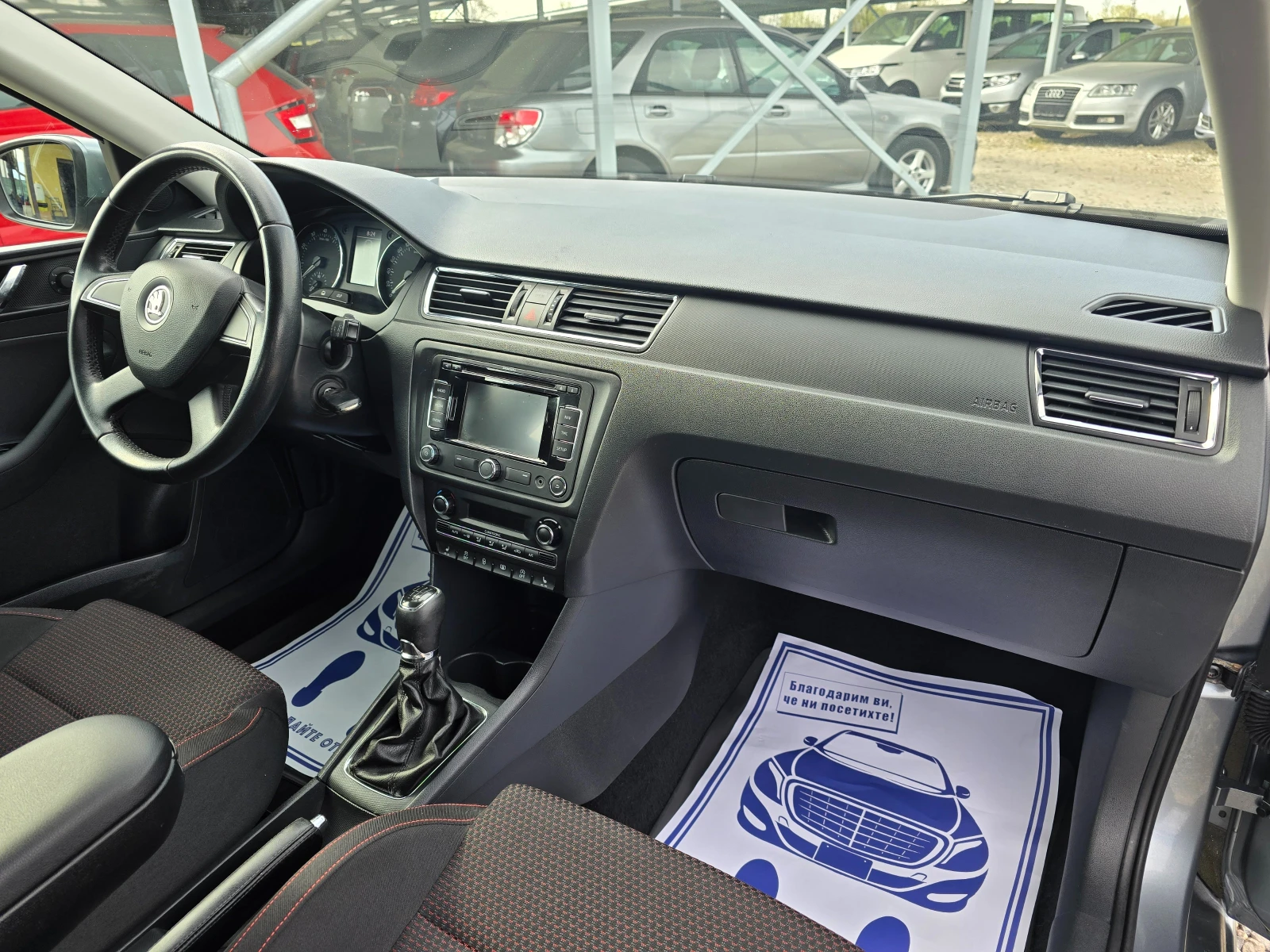 Skoda Rapid 1, 2 NAVI KLIMATRON, снимка 12 - Автомобили и джипове - 54243691