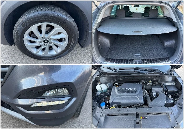 Hyundai Tucson 2.0CRDI 4WD, снимка 17 - Автомобили и джипове - 52847162