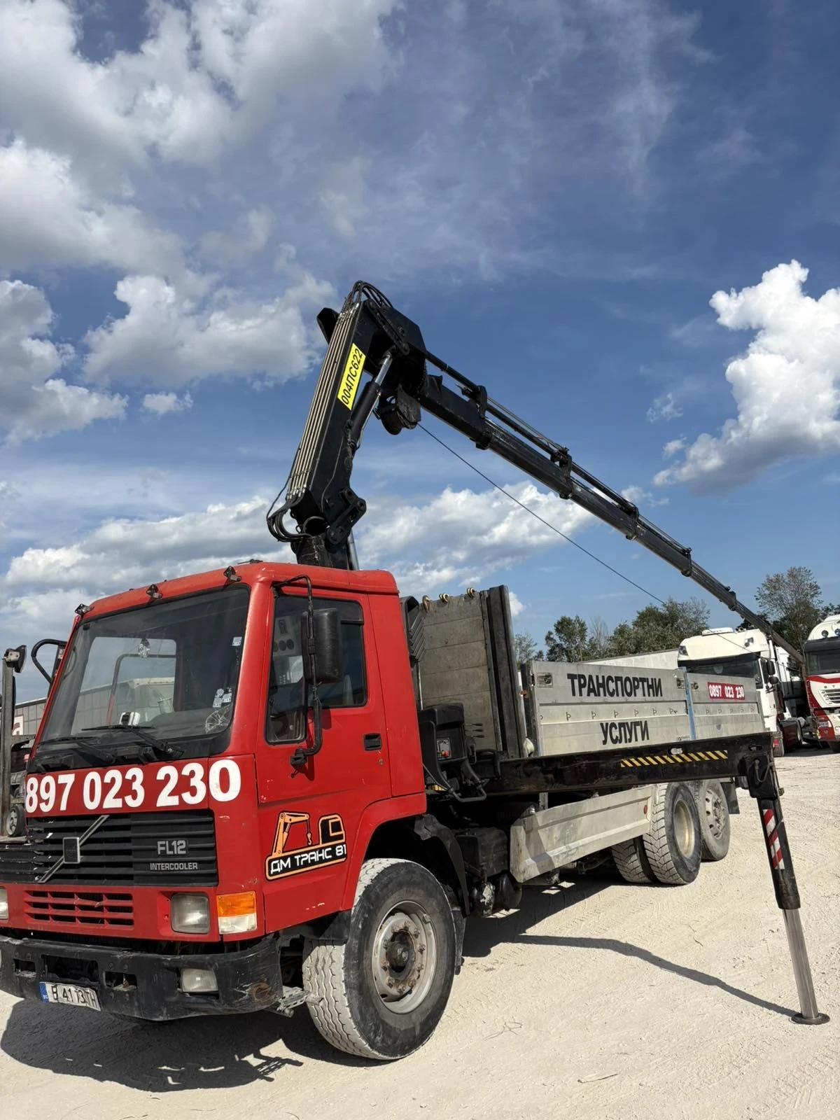 Volvo Fl12 СПЕЦИАЛЕН HIAB 166 XS, снимка 9 - Камиони - 55211527