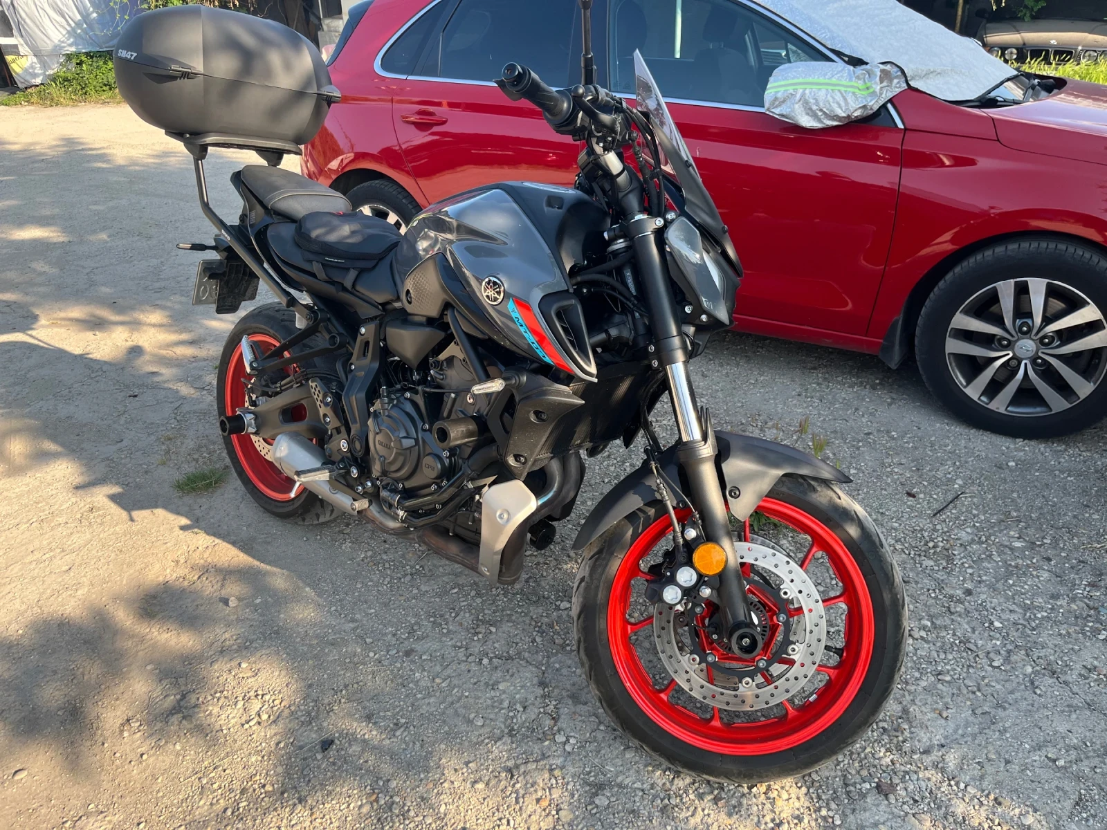 Yamaha Mt-07 ABS 7000км - изображение 10