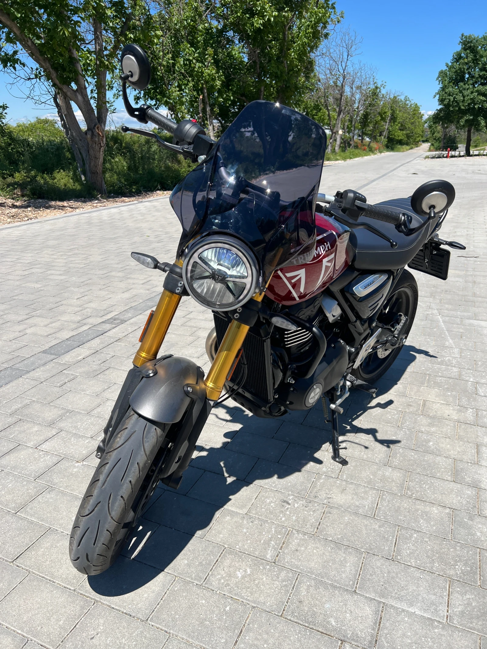 Triumph Speed Four Нов! Triumph Speed 400 2025 / 1200km