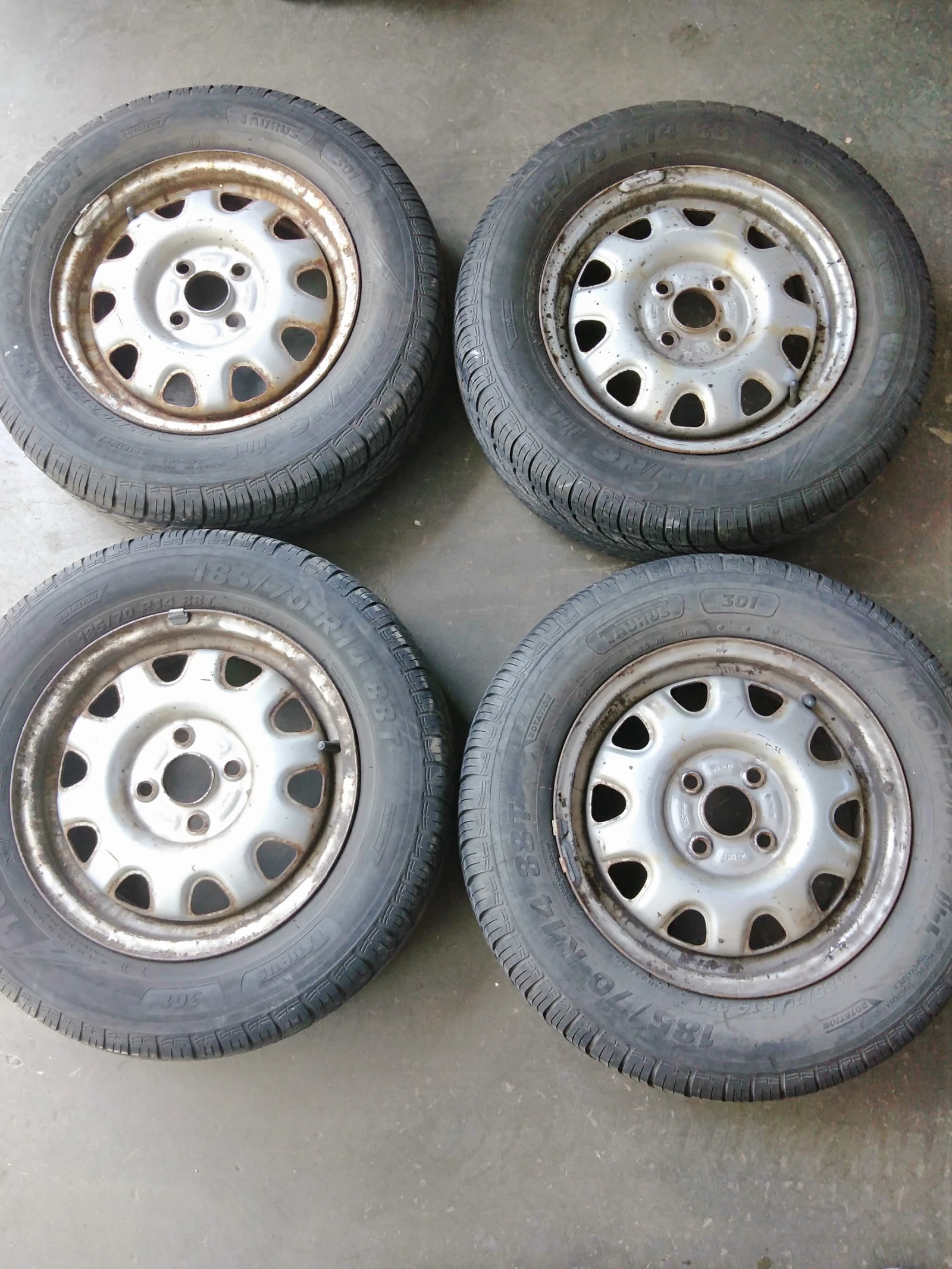 Гуми с джанти Tigar 185/80R14
