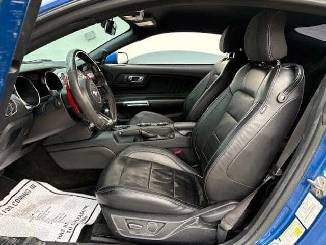Ford Mustang * LAMBORGHINI DOORS LEATHER EXHAUST EcoBoost Premi, снимка 7 - Автомобили и джипове - 54972555