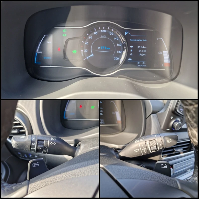 Hyundai Kona 64KWH/ГАРАНЦИЯ/DISTRONIC/LANE-ASSST/, снимка 14 - Автомобили и джипове - 49179741