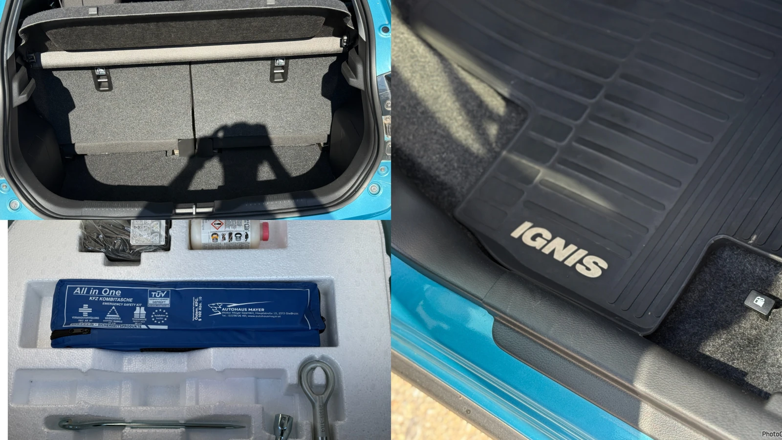 Suzuki Ignis 1.2I * АВТОМАТИК* ДОКАЗУЕМИ КМ* , снимка 14 - Автомобили и джипове - 56120019