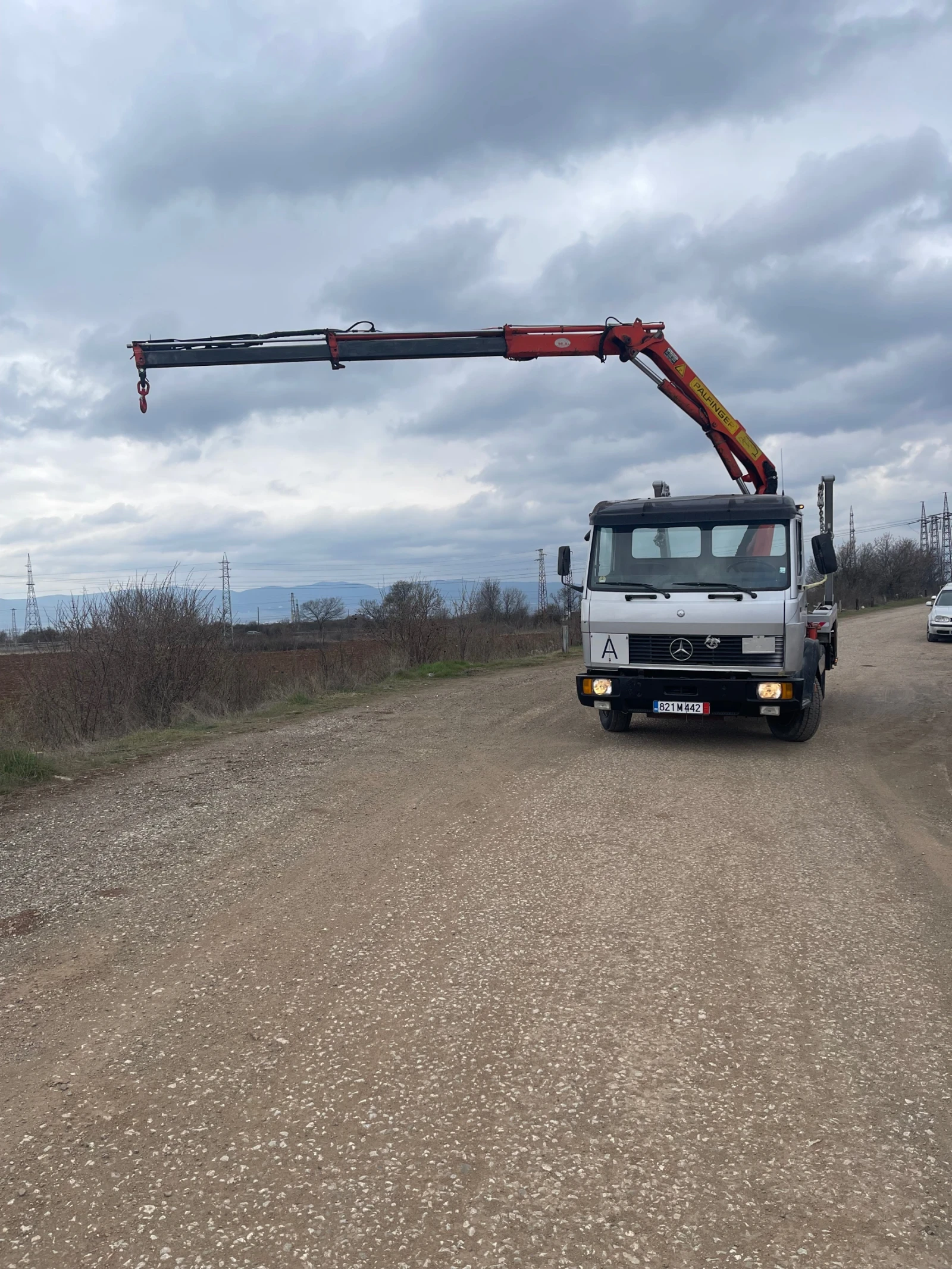 Mercedes-Benz 914 Мултилифт + кран , снимка 4 - Камиони - 54208230