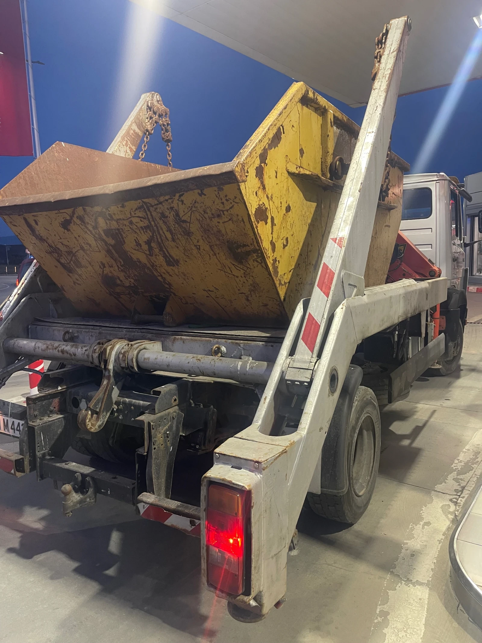 Mercedes-Benz 914 Мултилифт + кран , снимка 10 - Камиони - 54208230