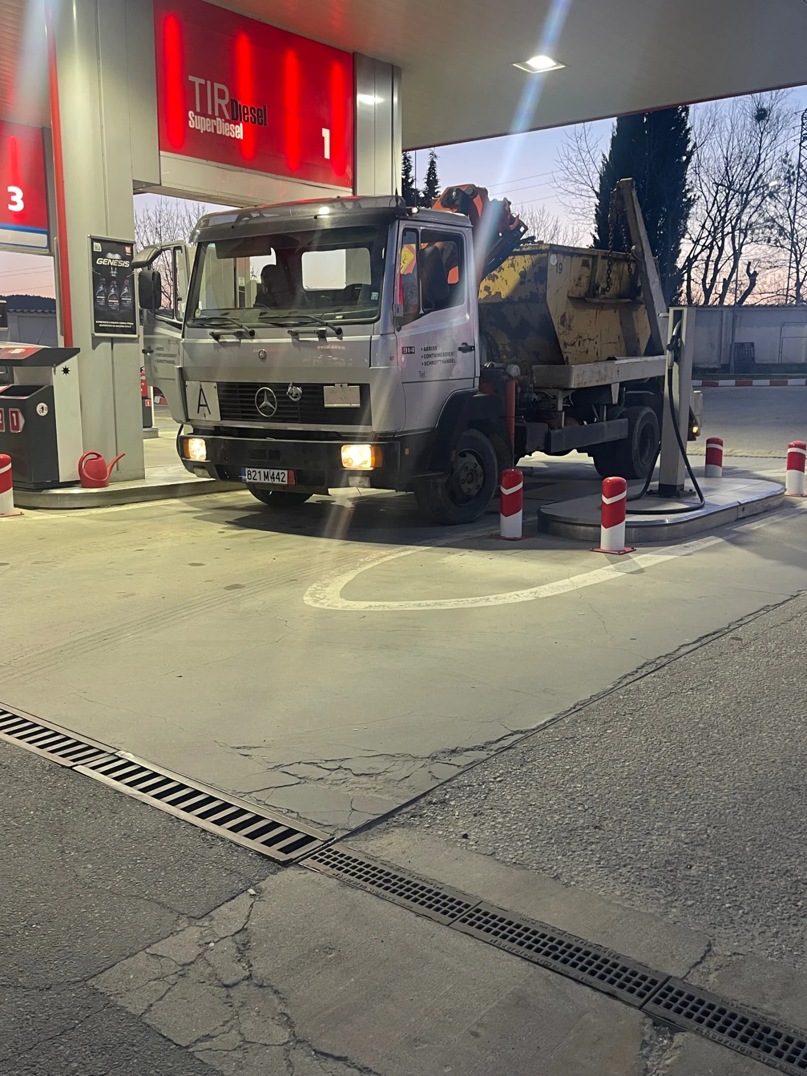 Mercedes-Benz 914 Мултилифт + кран , снимка 9 - Камиони - 54208230