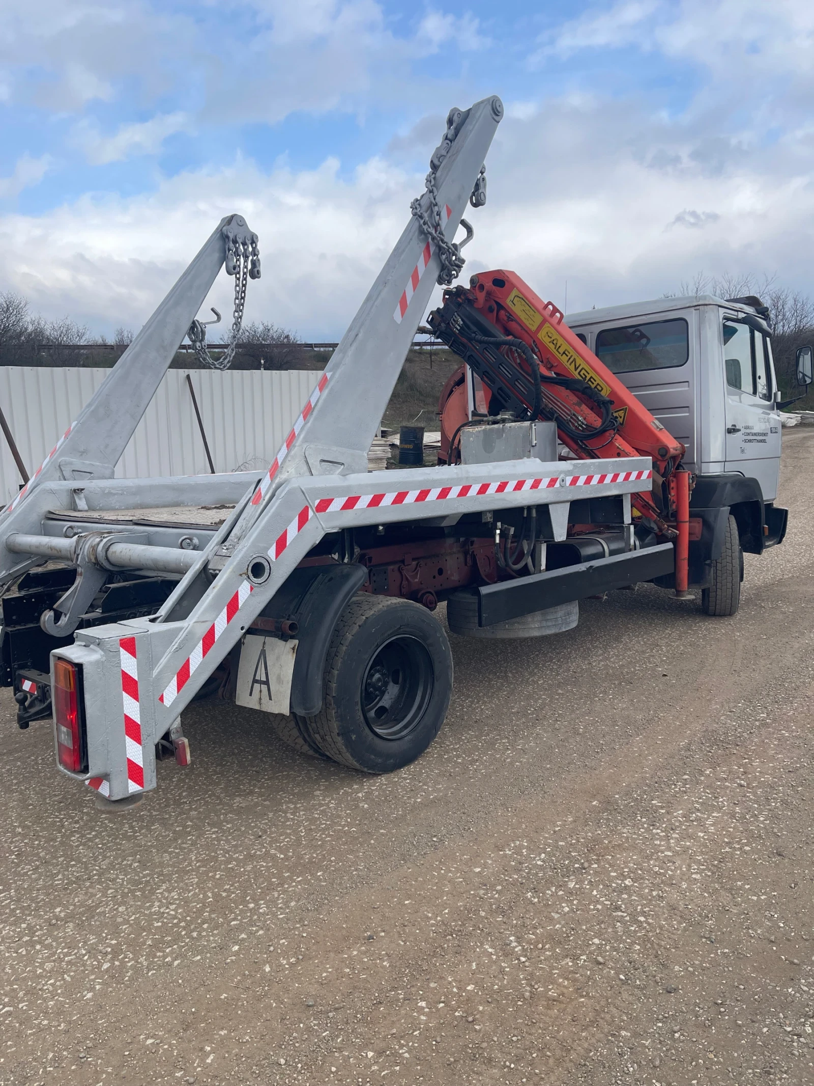 Mercedes-Benz 914 Мултилифт + кран , снимка 6 - Камиони - 54208230