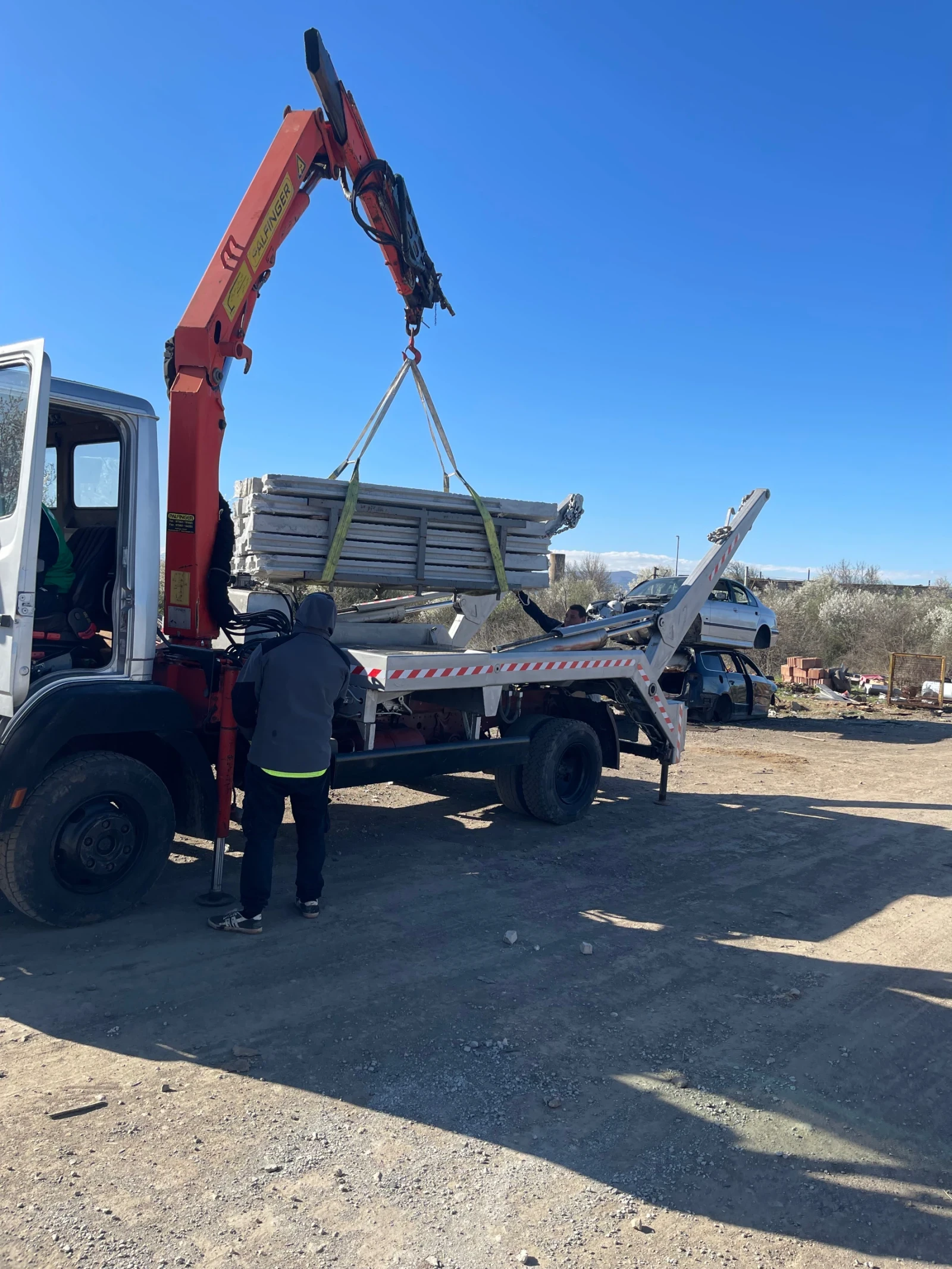 Mercedes-Benz 914 Мултилифт + кран , снимка 15 - Камиони - 54208230