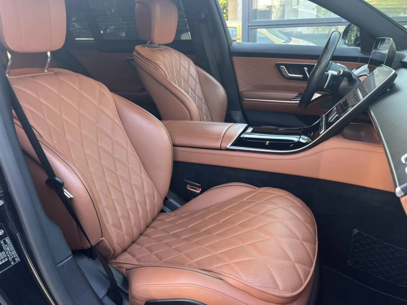 Mercedes-Benz S 580 4M/LONG/AMG PACK/360/ГОТОВ ЛИЗИНГ, снимка 13 - Автомобили и джипове - 53348318