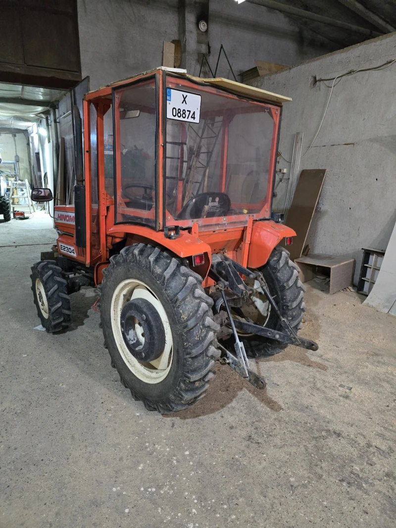 Трактор Hinomoto Е 2304, снимка 3 - Селскостопанска техника - 52585241