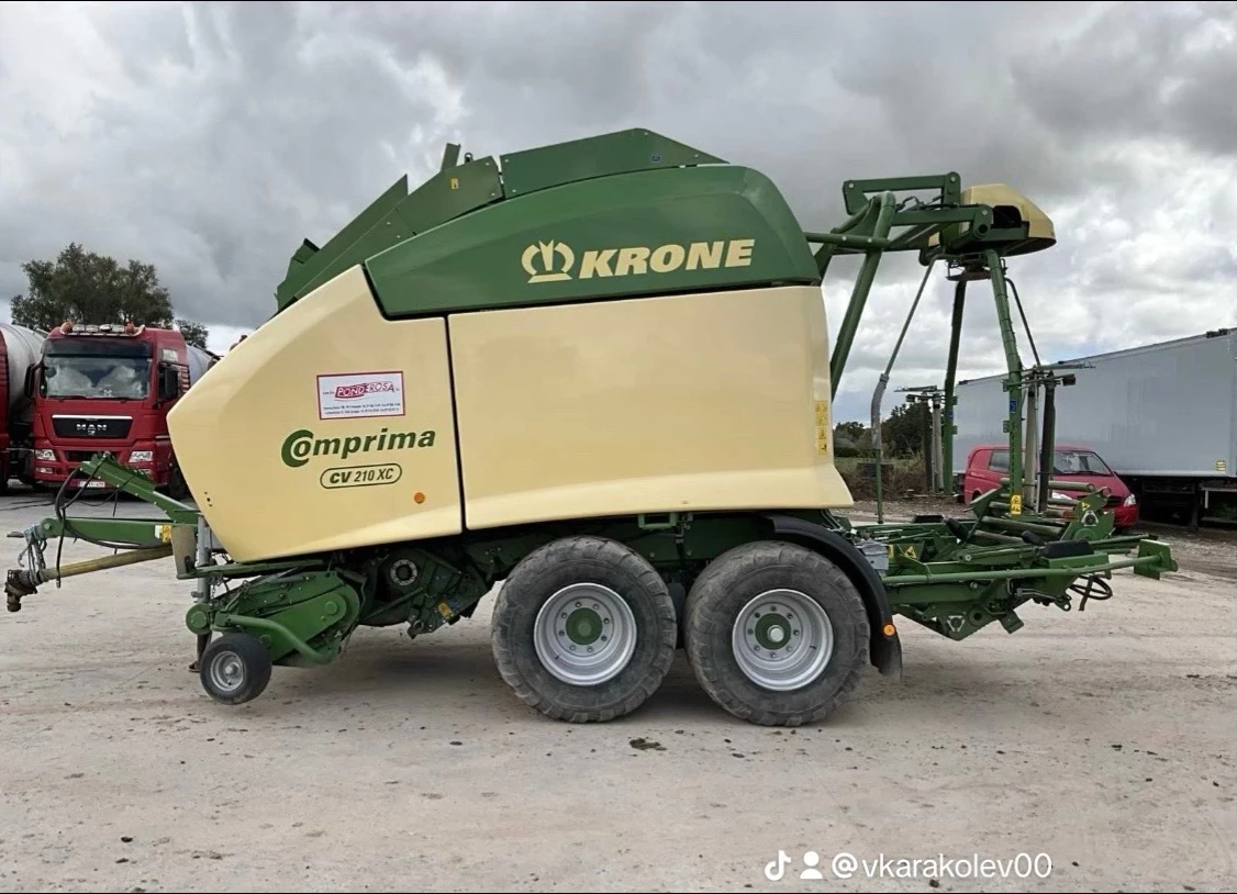 Балировачка Krone Comprima CV 210XC, снимка 8 - Селскостопанска техника - 54028119