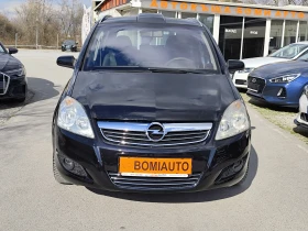 Opel Zafira 1.9CDTi* 7 MECTA* АВТОМАТИК* ПАНОРАМА* , снимка 2