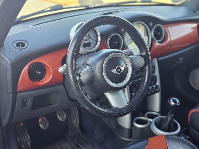 Mini Cooper cabrio 1.6 116kc, снимка 7 - Автомобили и джипове - 51925832
