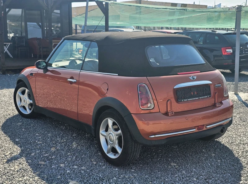 Mini Cooper cabrio 1.6 116kc, снимка 5 - Автомобили и джипове - 51925832