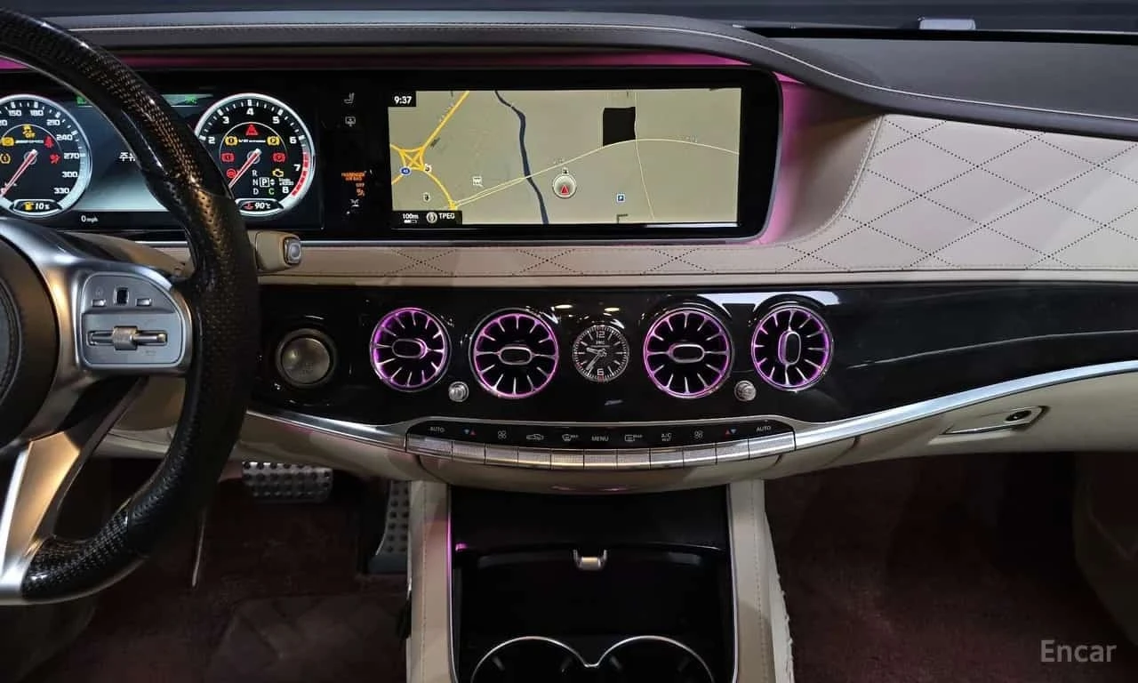 Mercedes-Benz S 63 AMG / 3D BURMETSER / ДИСТРОНИК / 360 / АВТОКРЕДИТ, снимка 14 - Автомобили и джипове - 56253381