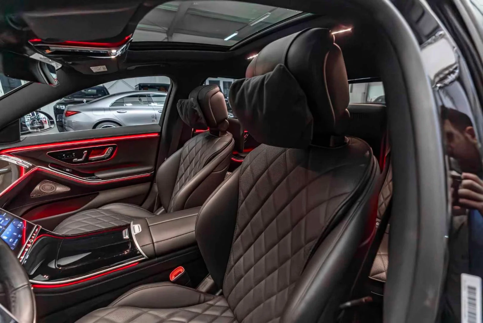 Mercedes-Benz S 350 LONG/4M/313HP/AMG/360/PANO/TV/VENT/DISTR/997z | Mobile.bg � ����������� 11