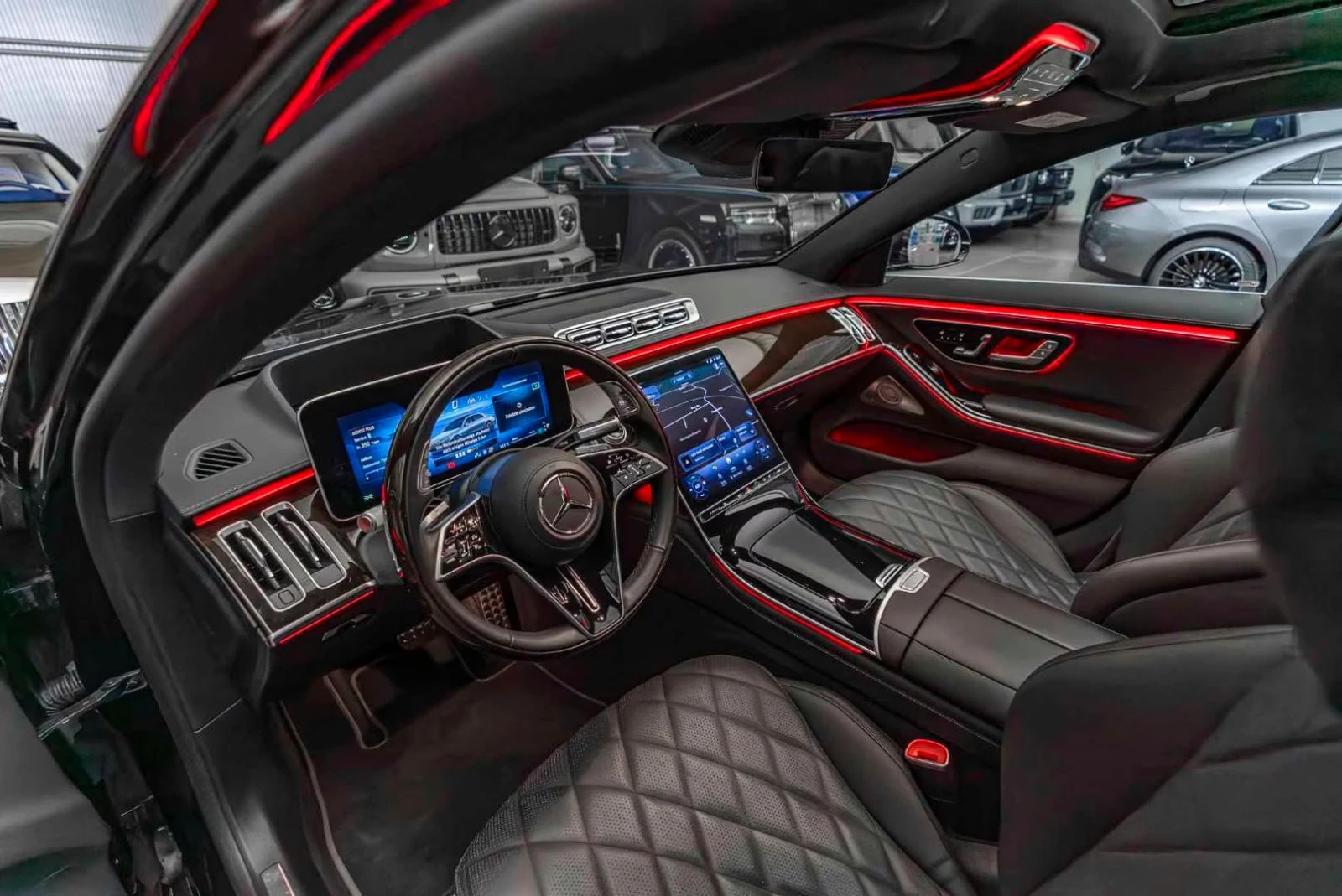 Mercedes-Benz S 350 LONG/4M/313HP/AMG/360/PANO/TV/VENT/DISTR/997z | Mobile.bg � ����������� 9