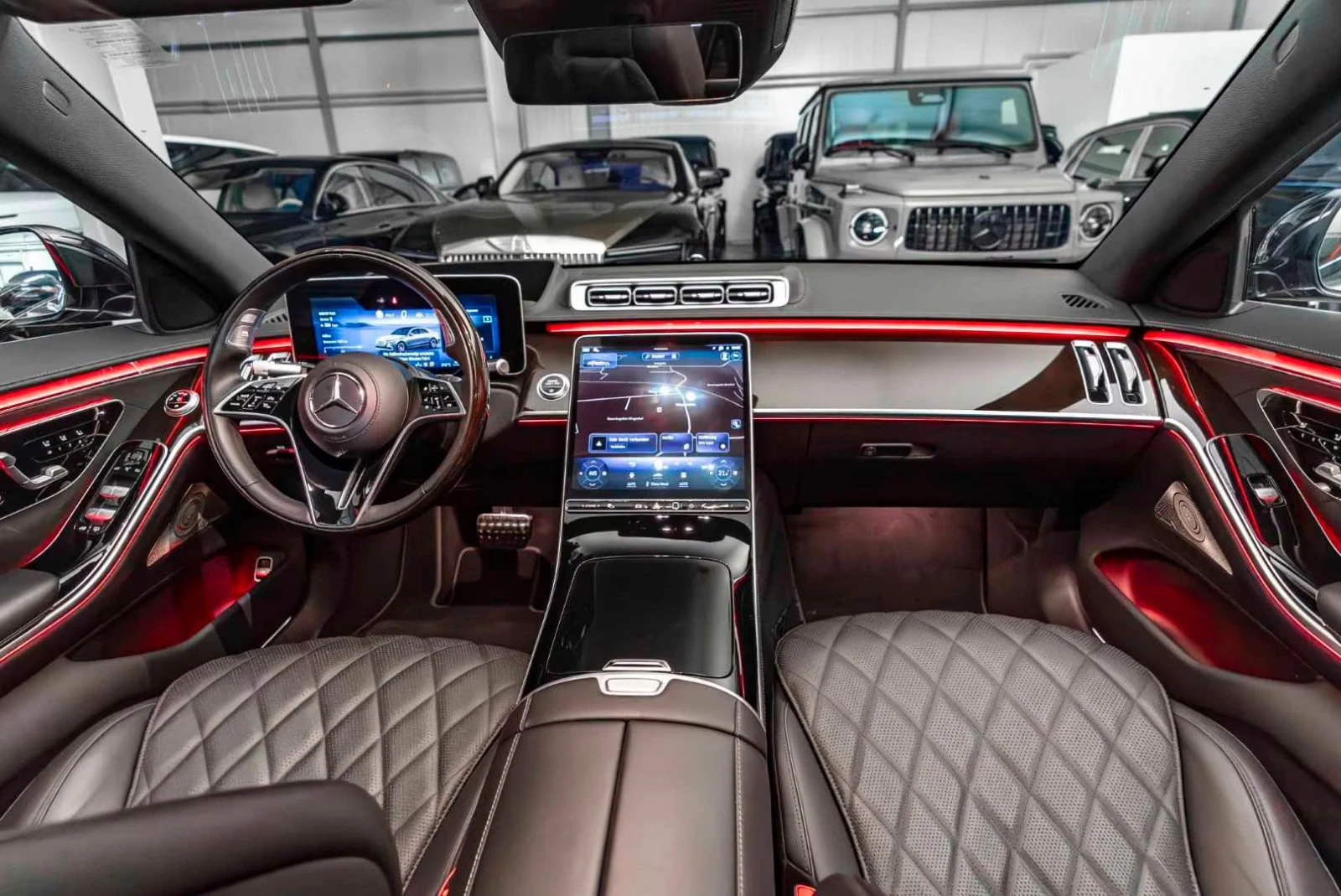 Mercedes-Benz S 350 LONG/4M/313HP/AMG/360/PANO/TV/VENT/DISTR/997z | Mobile.bg � ����������� 12