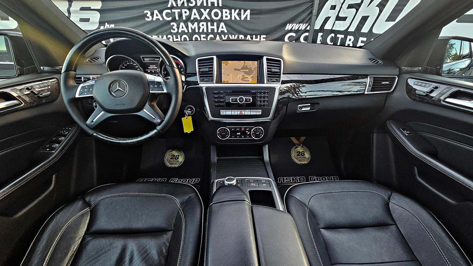 Mercedes-Benz ML 350 AMG/MONITORI/DISTR/PANO/AIR/CAMERA/ПОДГР/HARMAN/LI - изображение 9