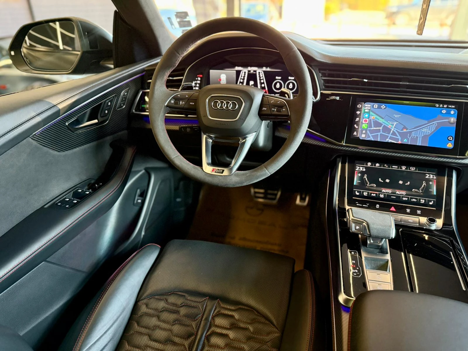 Audi RSQ8 Ceramic* Гаранционен* Лизинг* Обдух* Bang&Olufsen - изображение 9