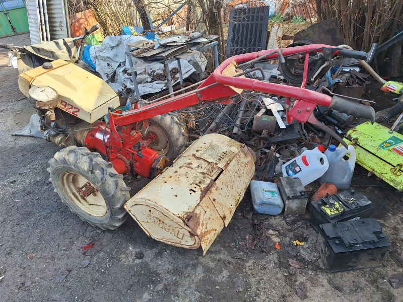 Мотокултиватор Друга марка  мотоблок Pasquali ACME15к.с.4 скорости с фреза, снимка 3 - Селскостопанска техника - 16829516