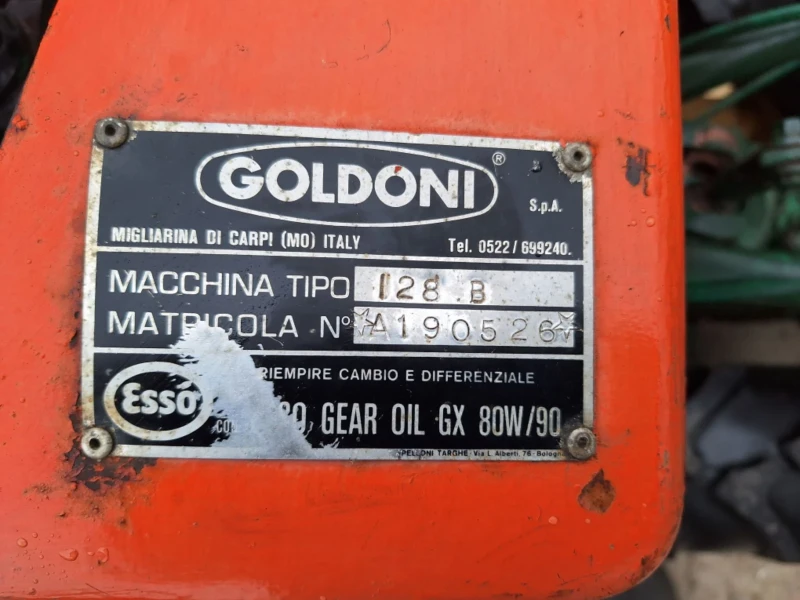 Мотокултиватор Друга марка  мотоблок Goldoni15к.с.Lombardi 4 скорости с фреза, снимка 16 - Селскостопанска техника - 16829516