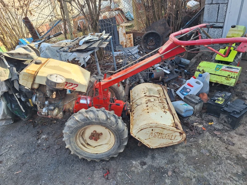 Мотокултиватор Друга марка  мотоблок Pasquali ACME15к.с.4 скорости с фреза, снимка 2 - Селскостопанска техника - 16829516