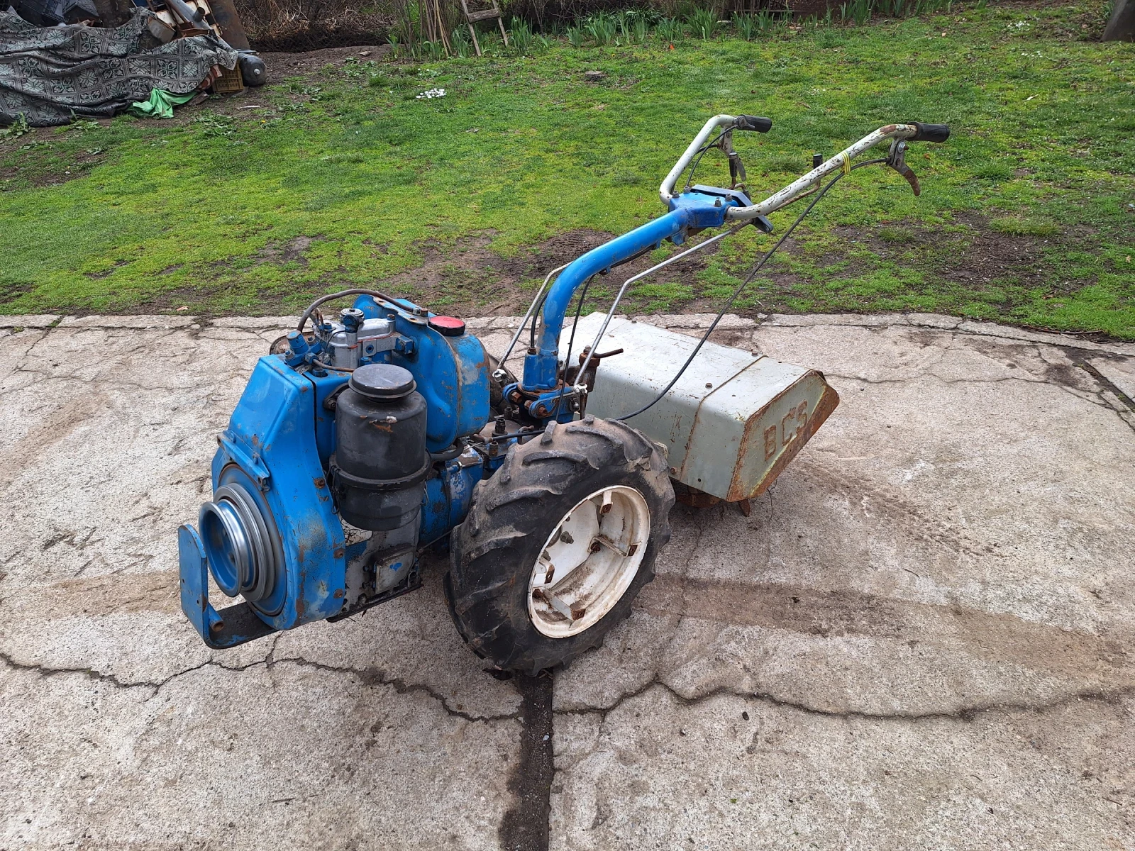 Мотокултиватор Друга марка  мотоблок Pasquali ACMPasquс.дизел и бензин, снимка 2 - Селскостопанска техника - 16829516