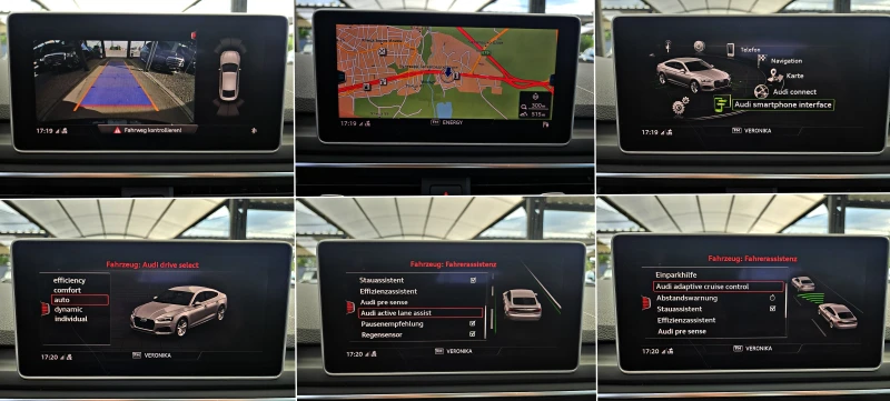 Audi A5 S-LINE+ /MATRIX/DISTR/LINE ASYS/DIGITAL/CAR PLAY/L, снимка 13 - Автомобили и джипове - 47036606