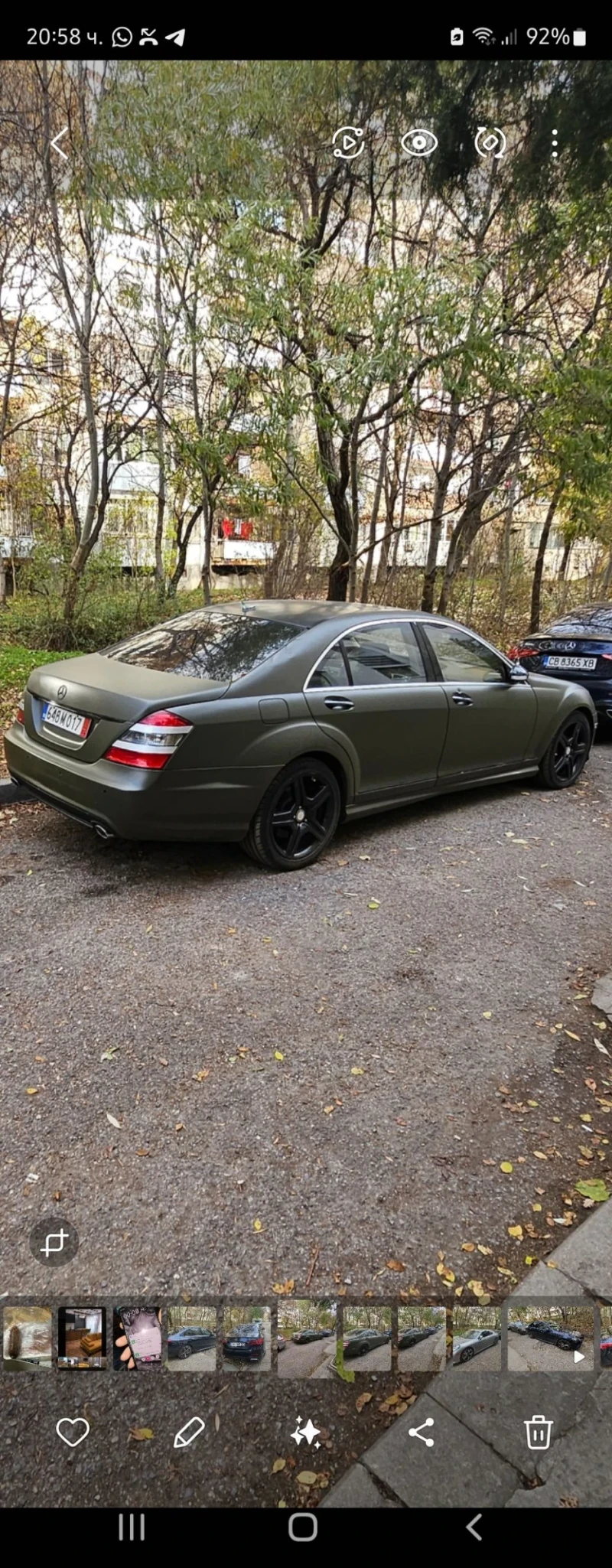 Mercedes-Benz S 500 4matik-long-nightVision.???, снимка 3 - Автомобили и джипове - 48118920