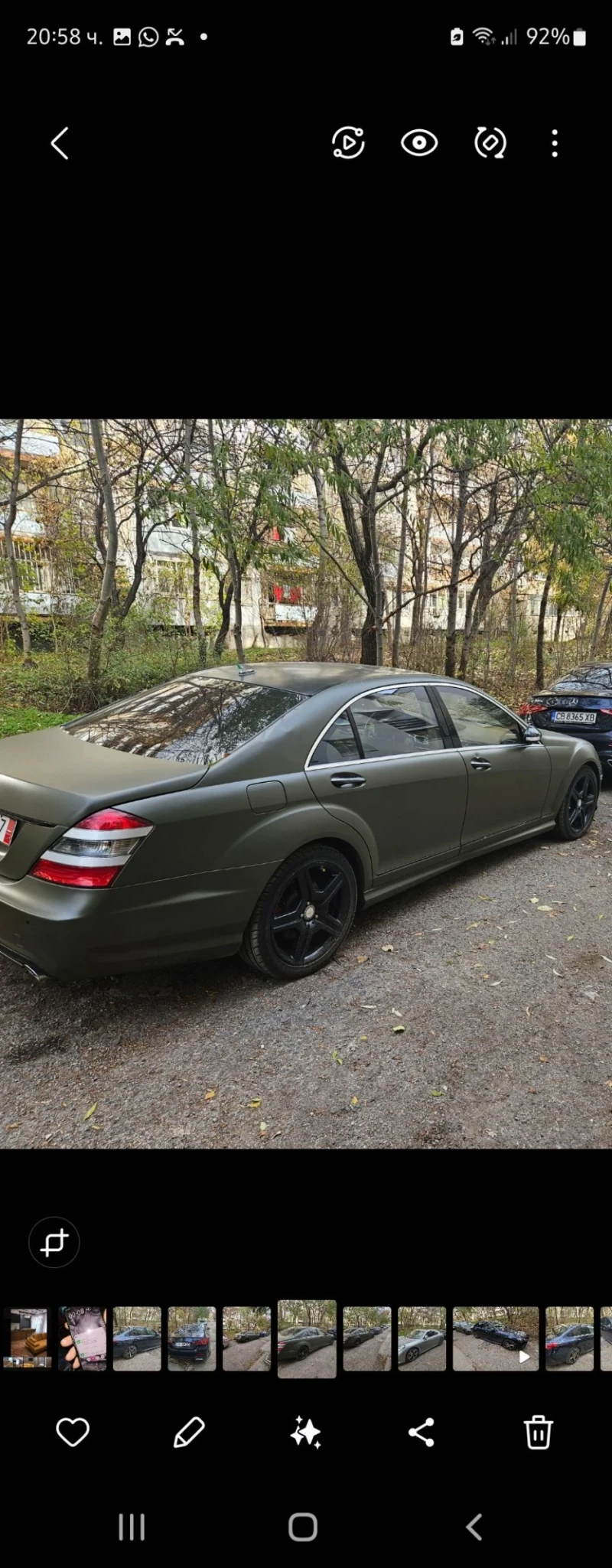 Mercedes-Benz S 500 4matik-long-nightVision.???, снимка 2 - Автомобили и джипове - 48118920