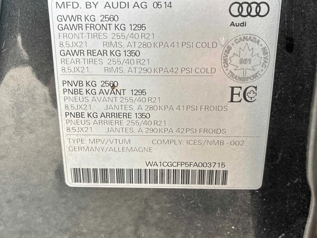 Audi SQ5 * 3.0T Progressiv * CARFAX * БЕЗ ПЪРВОНАЧАЛНА ВНОС - изображение 10