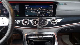 Mercedes-Benz AMG GT 4MATIC PLUS* Подгрев* ОБДУХВАНЕ* 360* HUD* Blind S, снимка 13