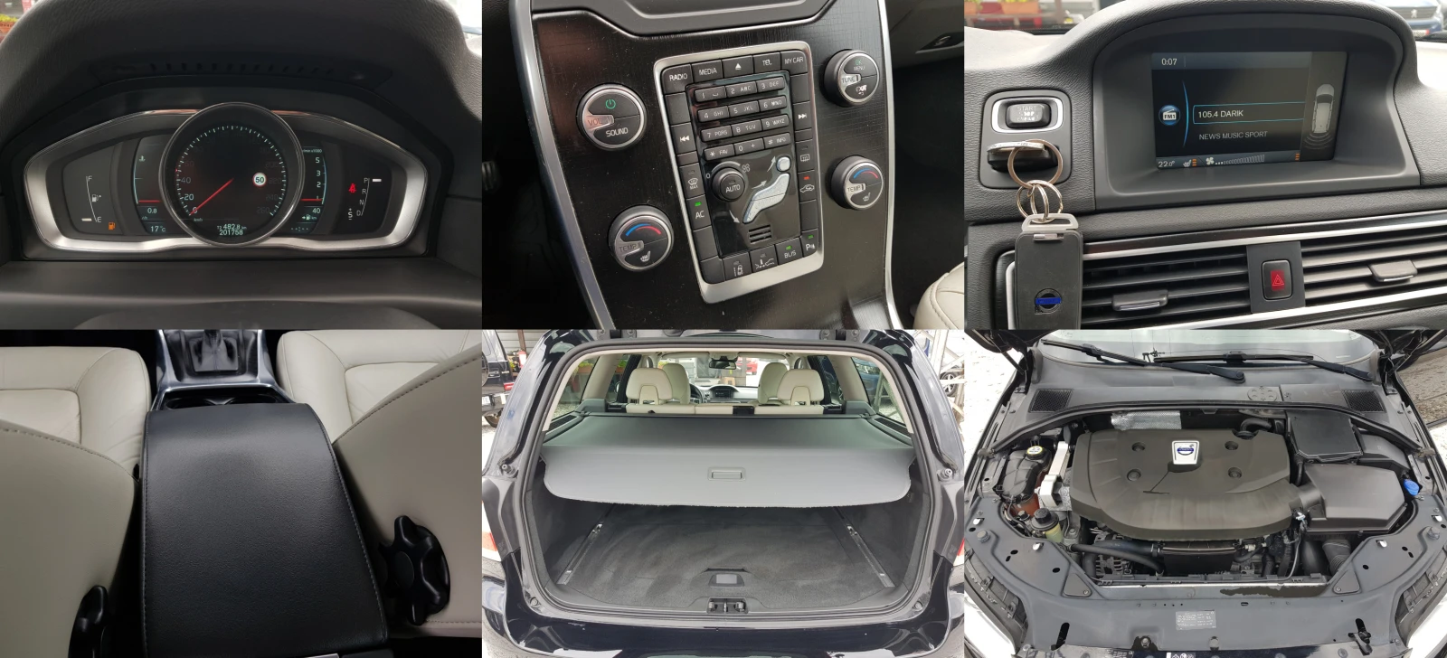 Volvo V70 FACELIFT /09/2013 г. ЛИЗИНГ, снимка 15 - Автомобили и джипове - 54150146