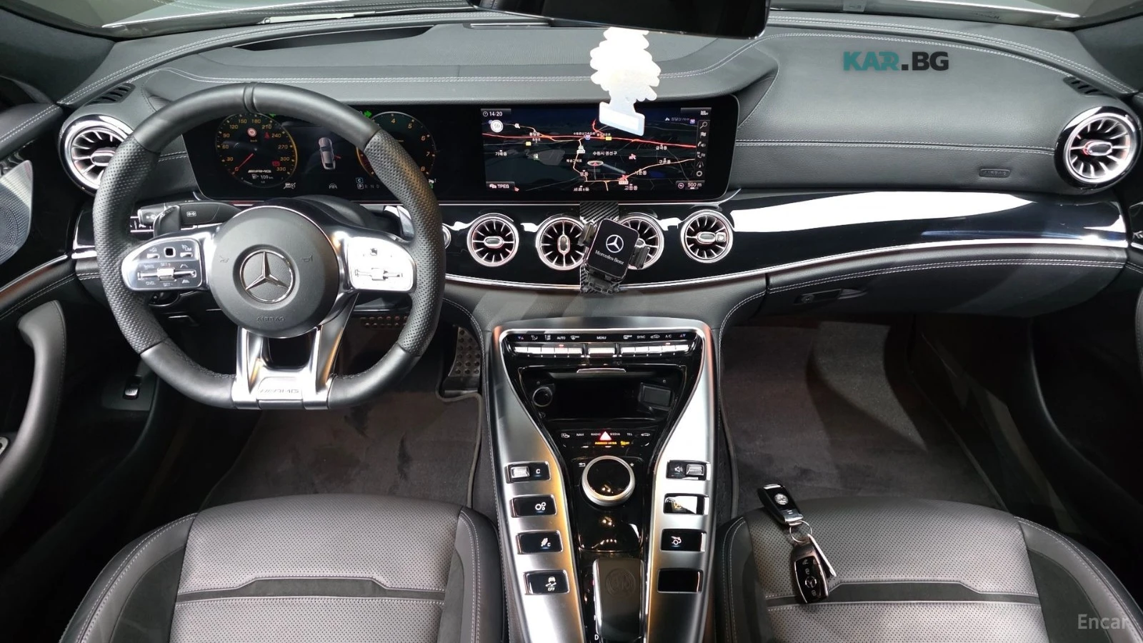 Mercedes-Benz AMG GT 4MATIC PLUS* Подгрев* ОБДУХВАНЕ* 360* HUD* Blind S, снимка 7 - Автомобили и джипове - 54906742