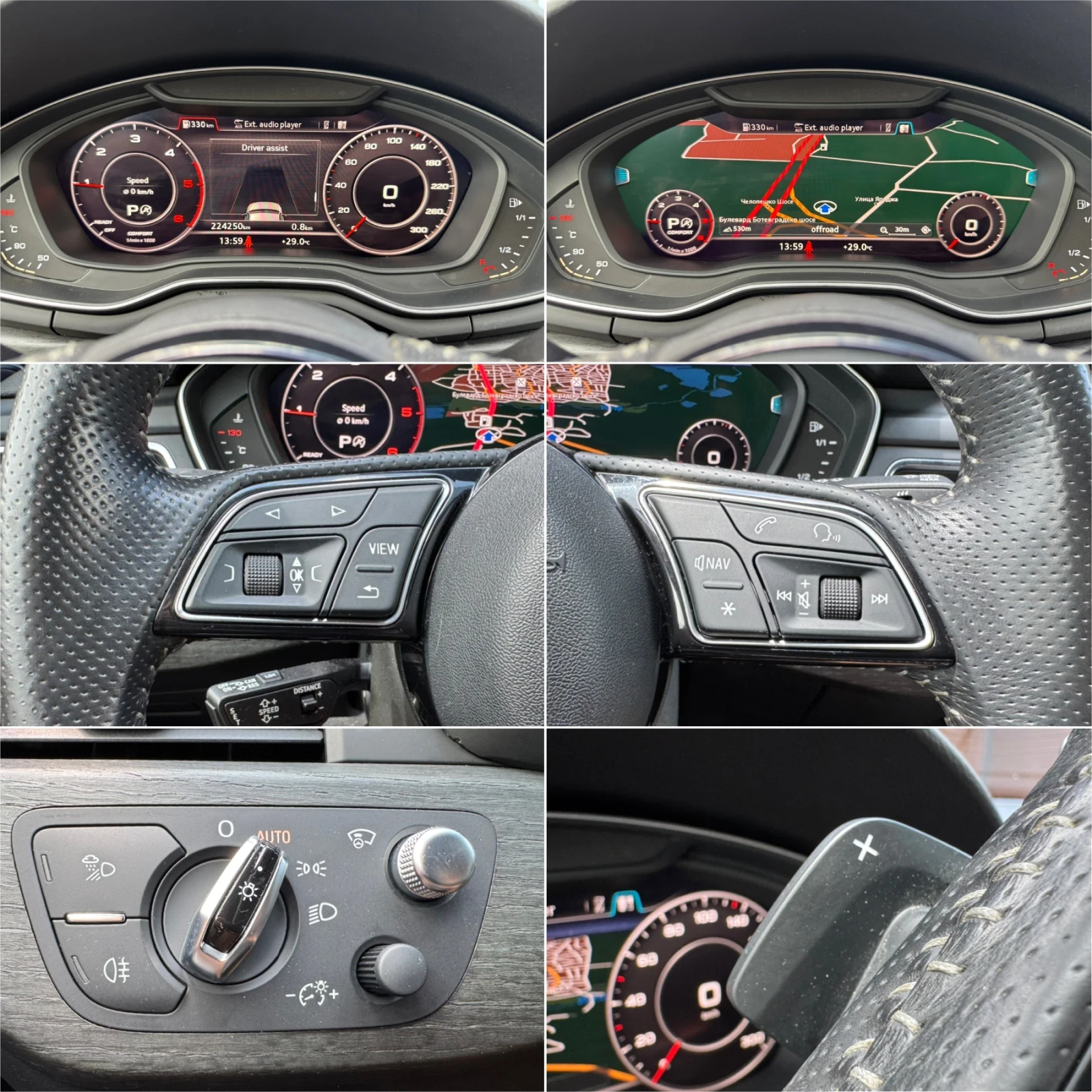 Audi A4 Sport* Sline* Head Up* Kamera* Лизинг, снимка 13 - Автомобили и джипове - 55133602