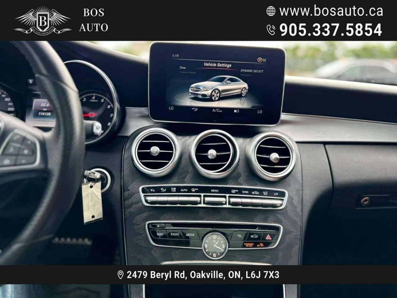 Mercedes-Benz C 300 COUPE * CARFAX * ФИКСИРАНА ЦЕНА ДО БГ * , снимка 16 - Автомобили и джипове - 55207279
