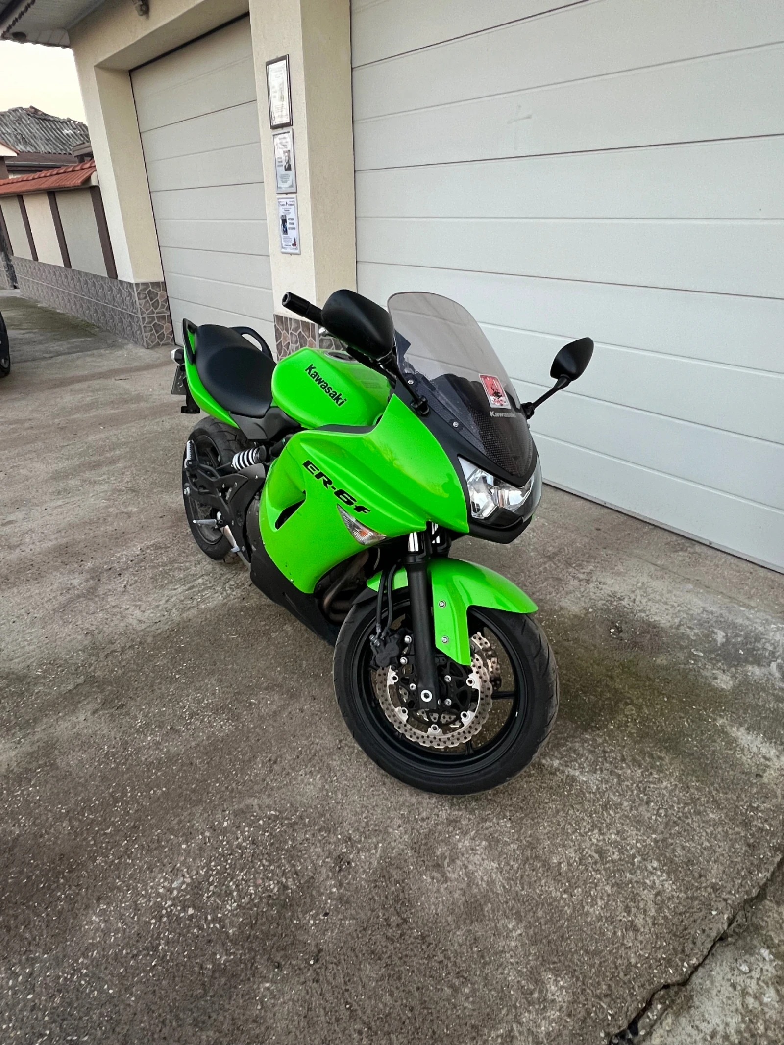 Kawasaki ER 6F 650 + документи за A2, снимка 3 - Мотоциклети и мототехника - 56733178