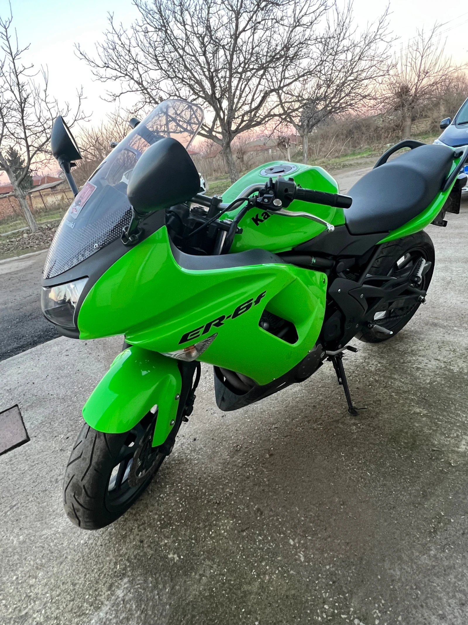 Kawasaki ER 6F 650 + документи за A2, снимка 5 - Мотоциклети и мототехника - 56733178