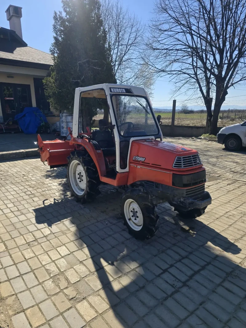 Трактор Kubota Х 20, снимка 1 - Селскостопанска техника - 49562053