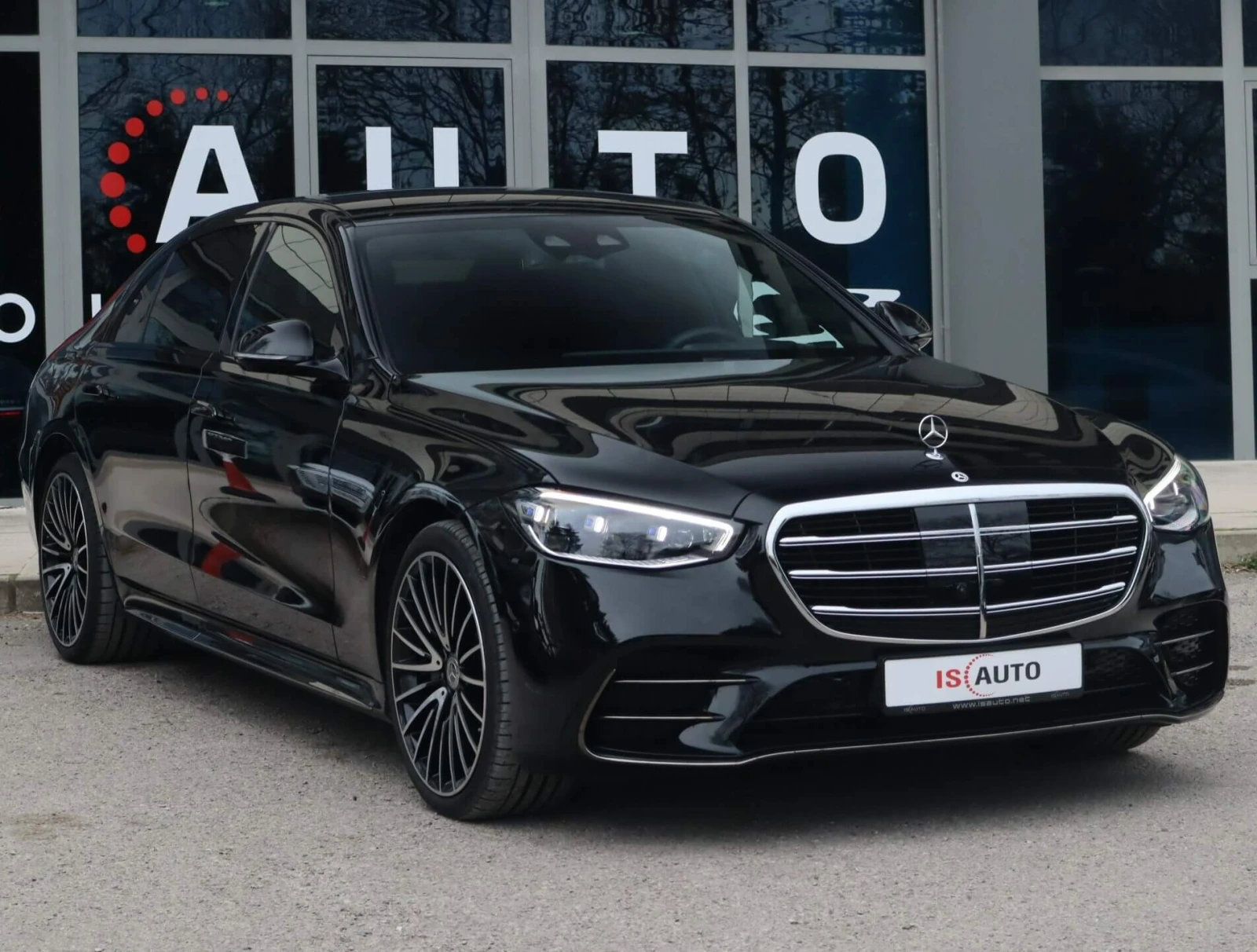 Mercedes-Benz S 450 AMG/Long/4Matic/Burmester/HuD/Панорама/Обдухване, снимка 3 - Автомобили и джипове - 54184397