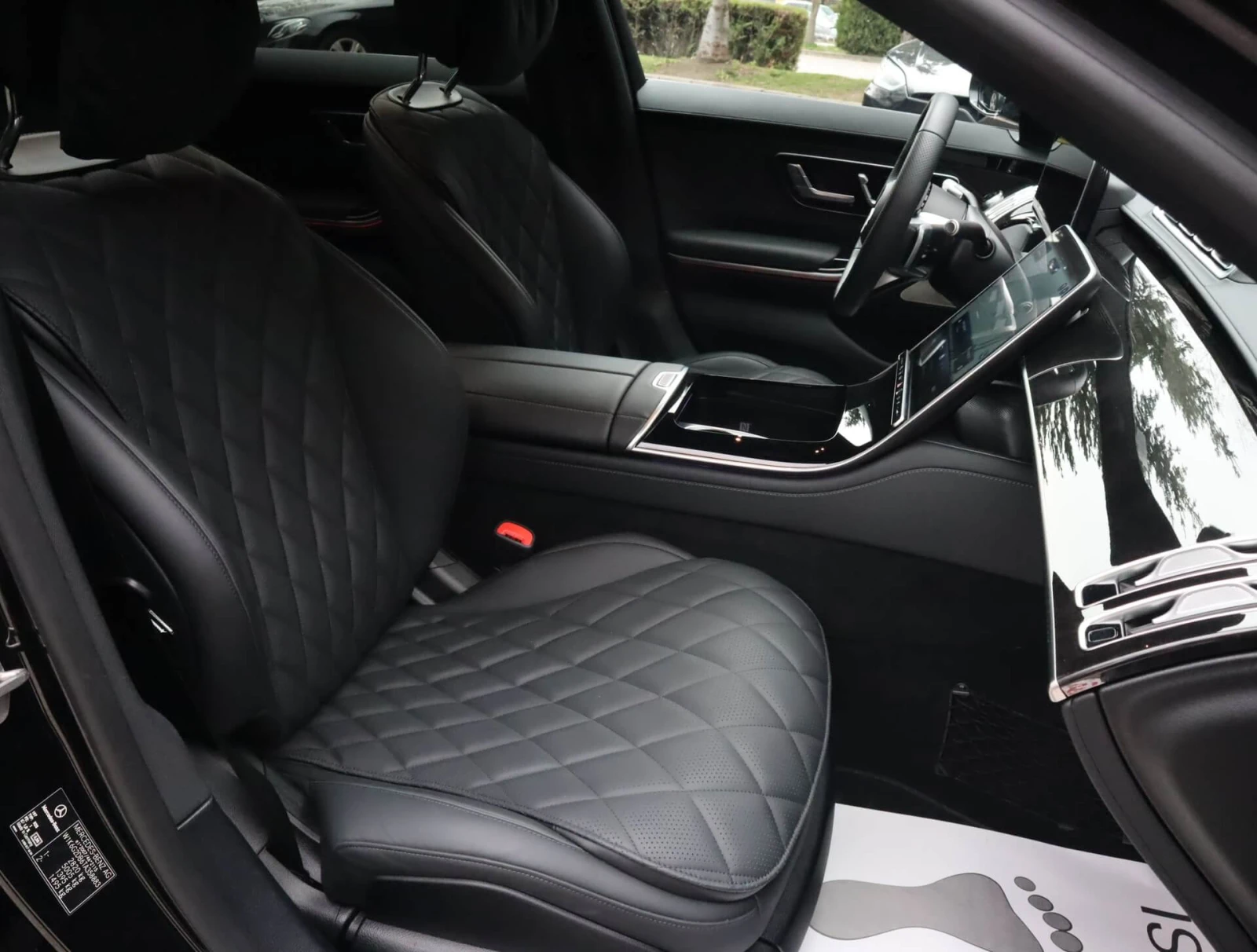 Mercedes-Benz S 450 AMG/Long/4Matic/Burmester/HuD/Панорама/Обдухване, снимка 8 - Автомобили и джипове - 54184397