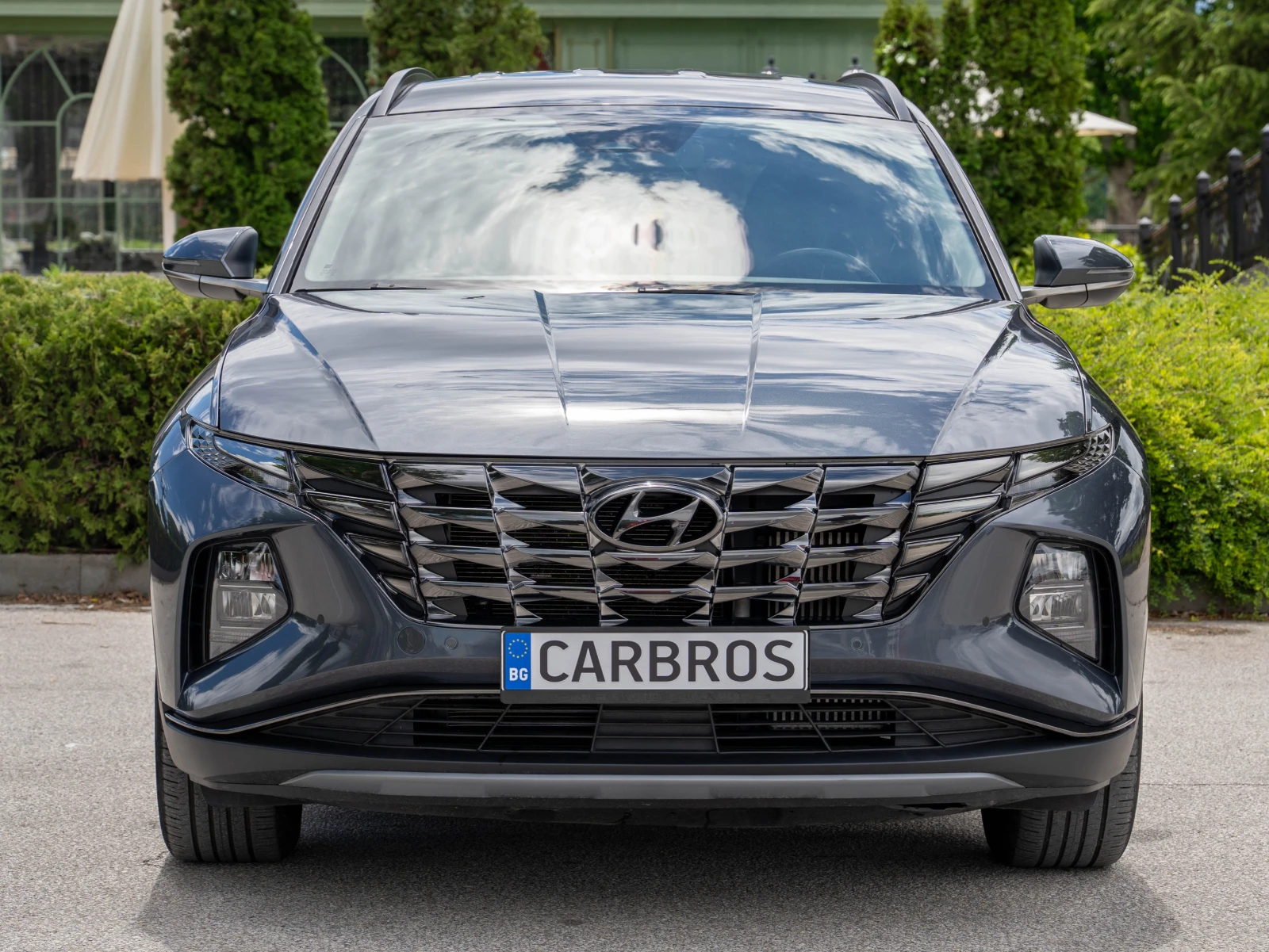 Hyundai Tucson Mild-HYBRID-1.6TGDi-48V 32 000 км Кожа Гаранционен, снимка 2 - Автомобили и джипове - 54283528