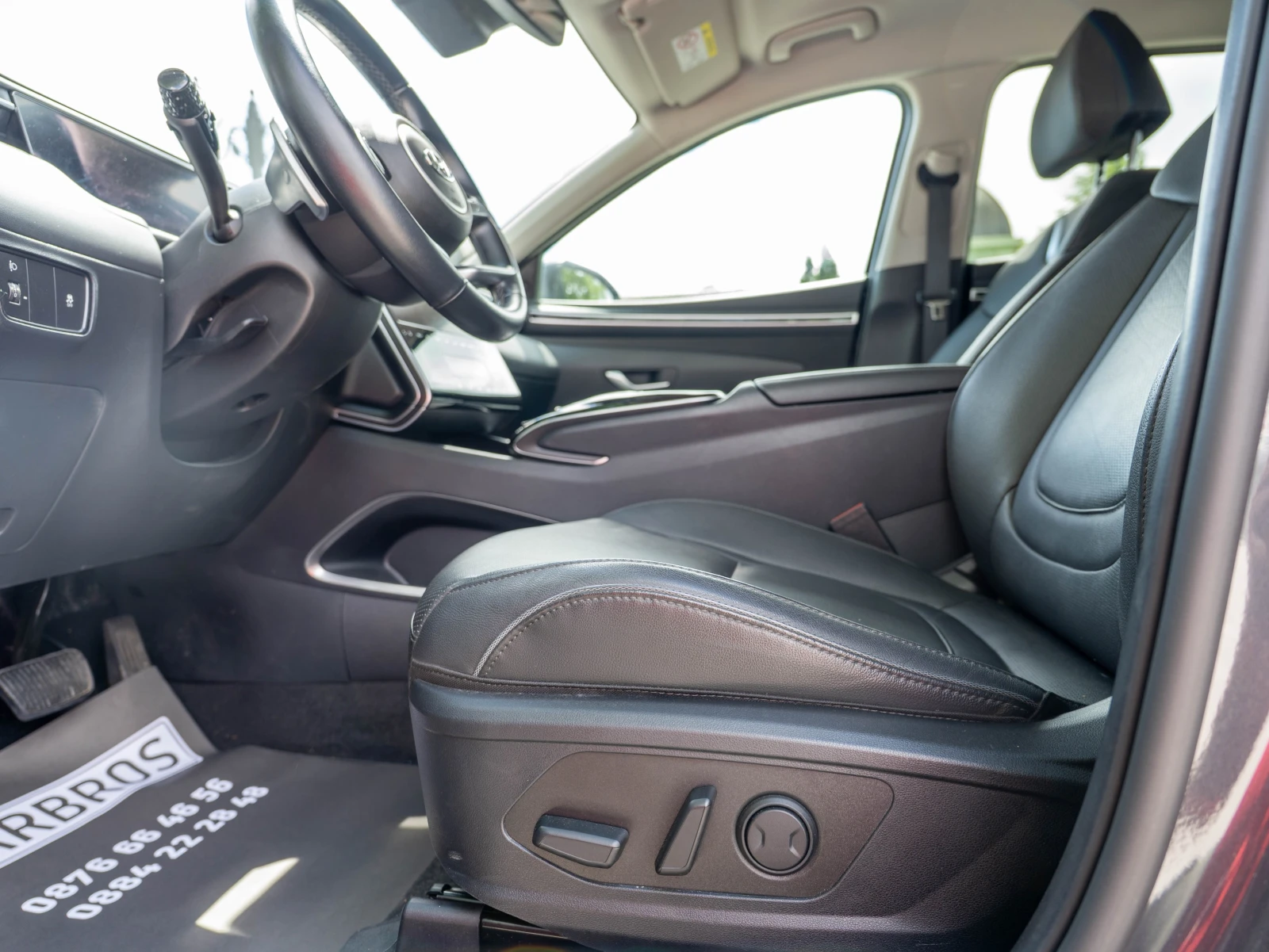 Hyundai Tucson Mild-HYBRID-1.6TGDi-48V 32 000 км Кожа Гаранционен, снимка 17 - Автомобили и джипове - 54283528