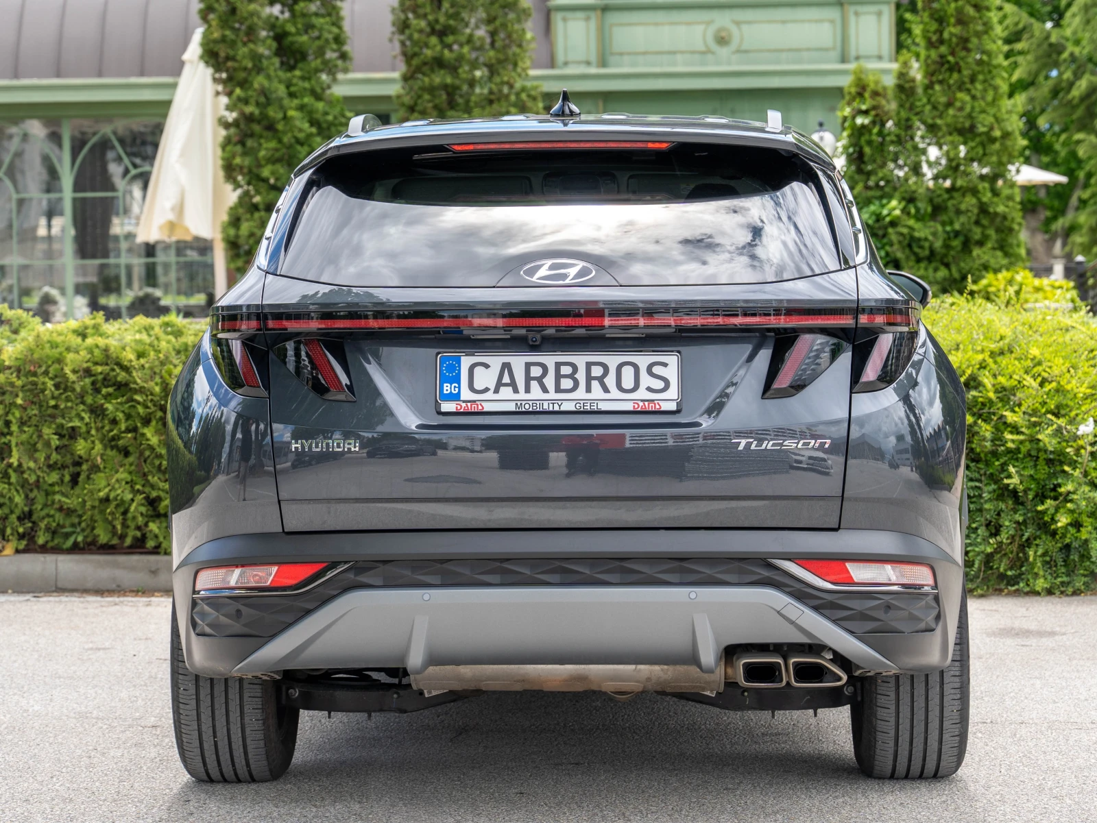 Hyundai Tucson Mild-HYBRID-1.6TGDi-48V 32 000 км Кожа Гаранционен, снимка 6 - Автомобили и джипове - 54283528