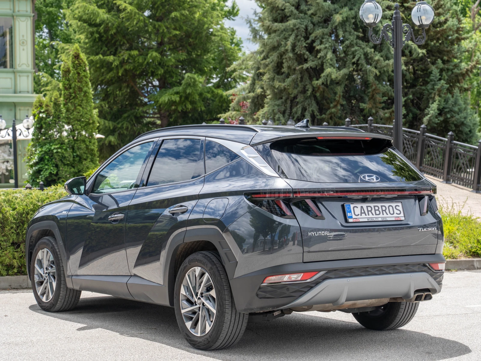 Hyundai Tucson Mild-HYBRID-1.6TGDi-48V 32 000 км Кожа Гаранционен, снимка 5 - Автомобили и джипове - 54283528