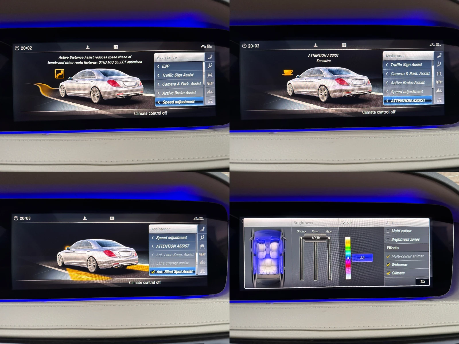 Mercedes-Benz S 400 D Long 9G 4Matic Facelift Panorama Лизинг Гаранция, снимка 15 - Автомобили и джипове - 55754572